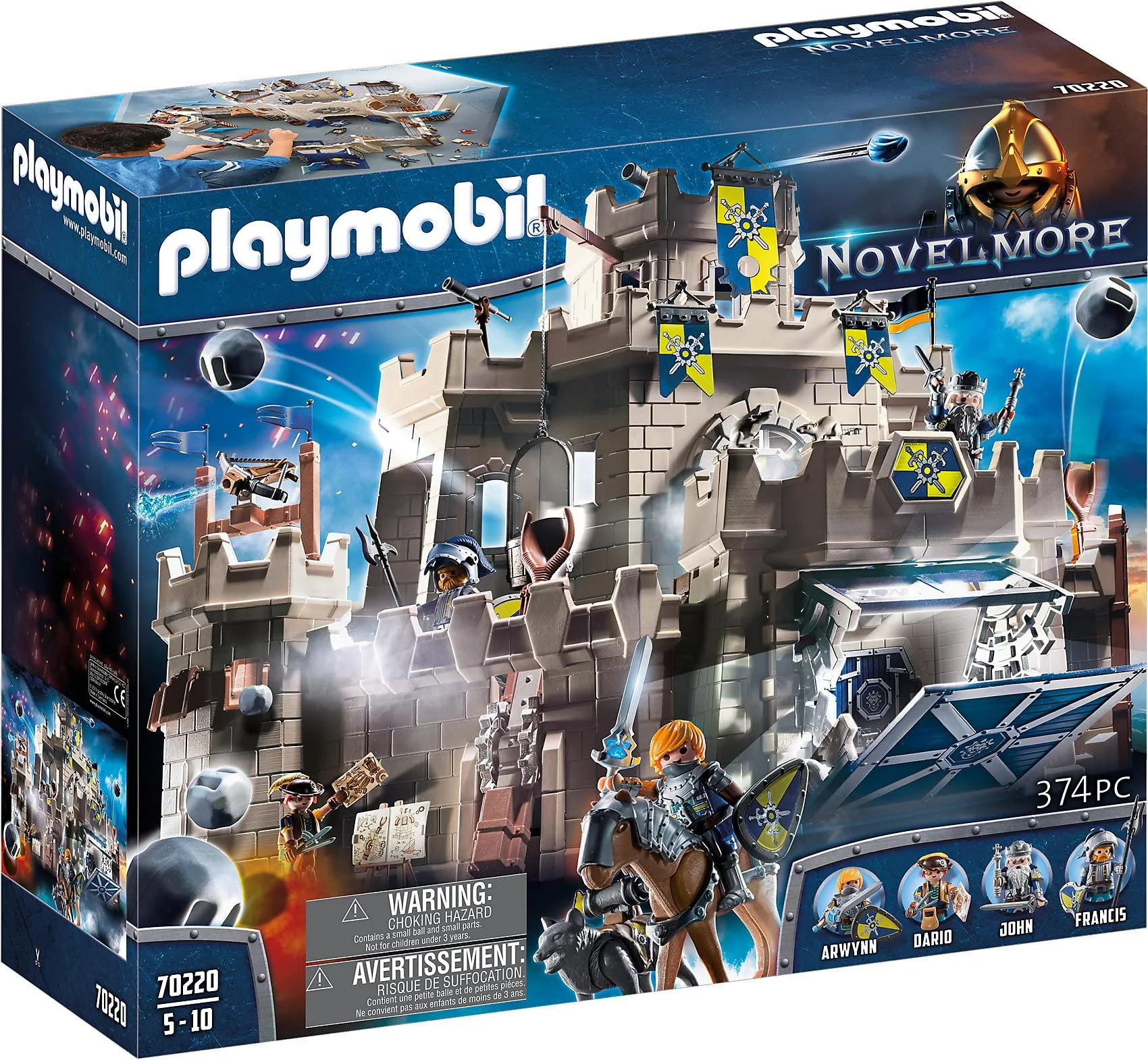 El Playmobil 70499 Gran Castillo de Novelmore