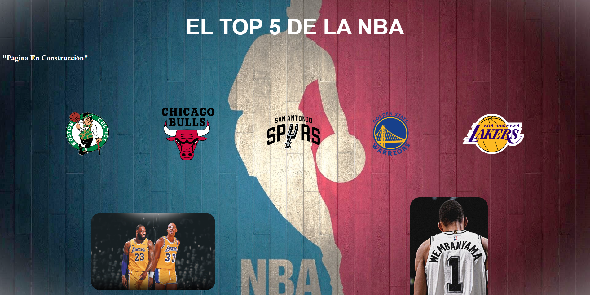 Página web de NBA