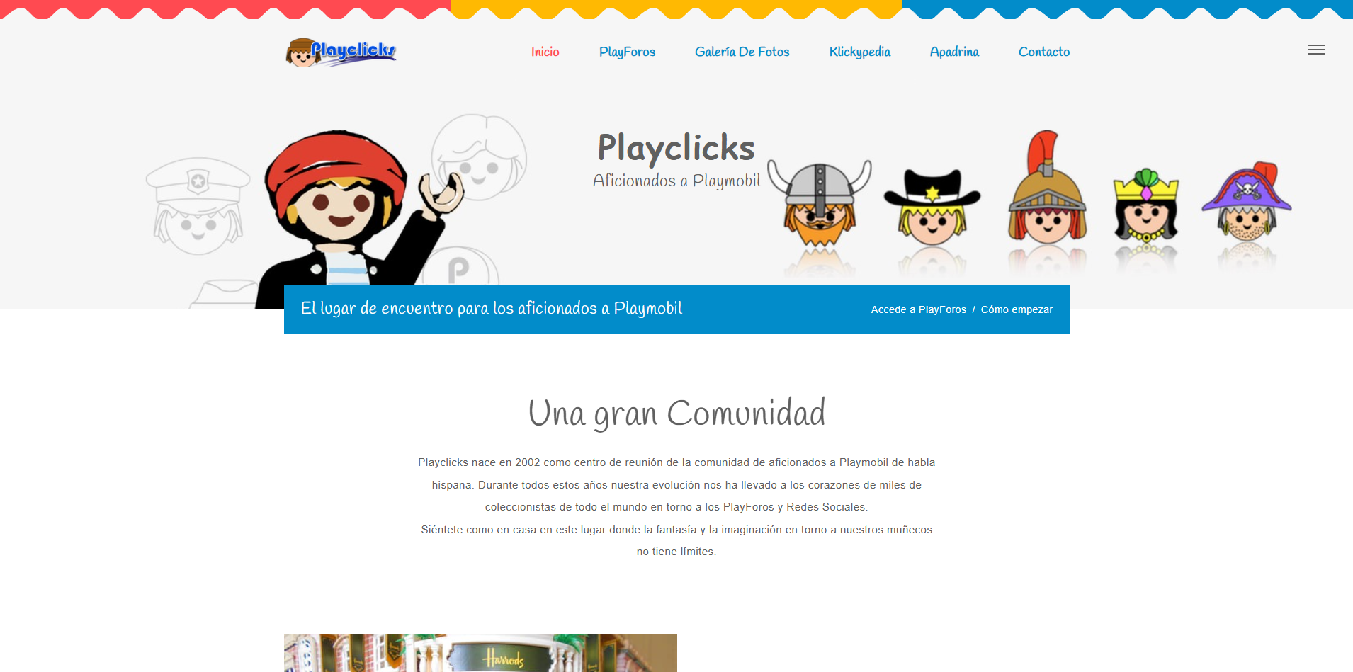 Página web Playclick