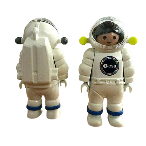 La figura de Playmobil que voló al espacio en 2014 es la Playmobil astronauts 9190
