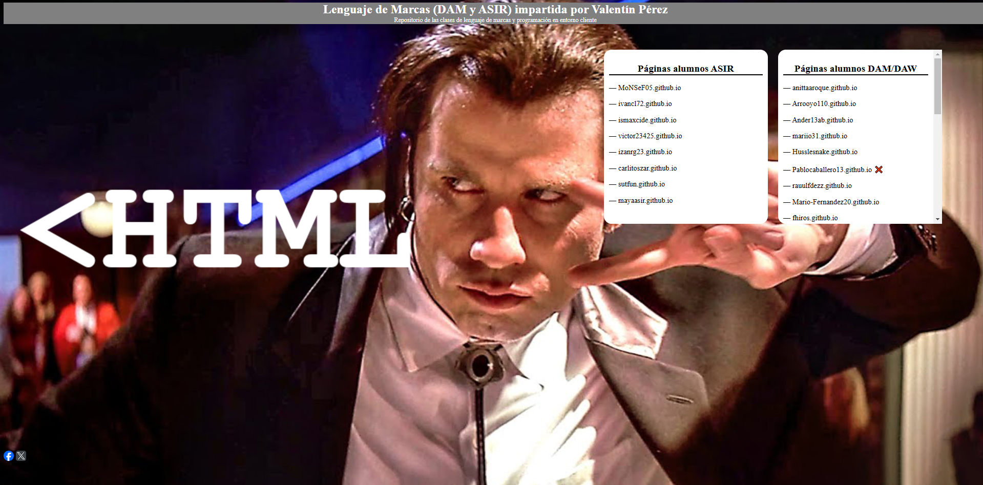 Página web ProfeValentin